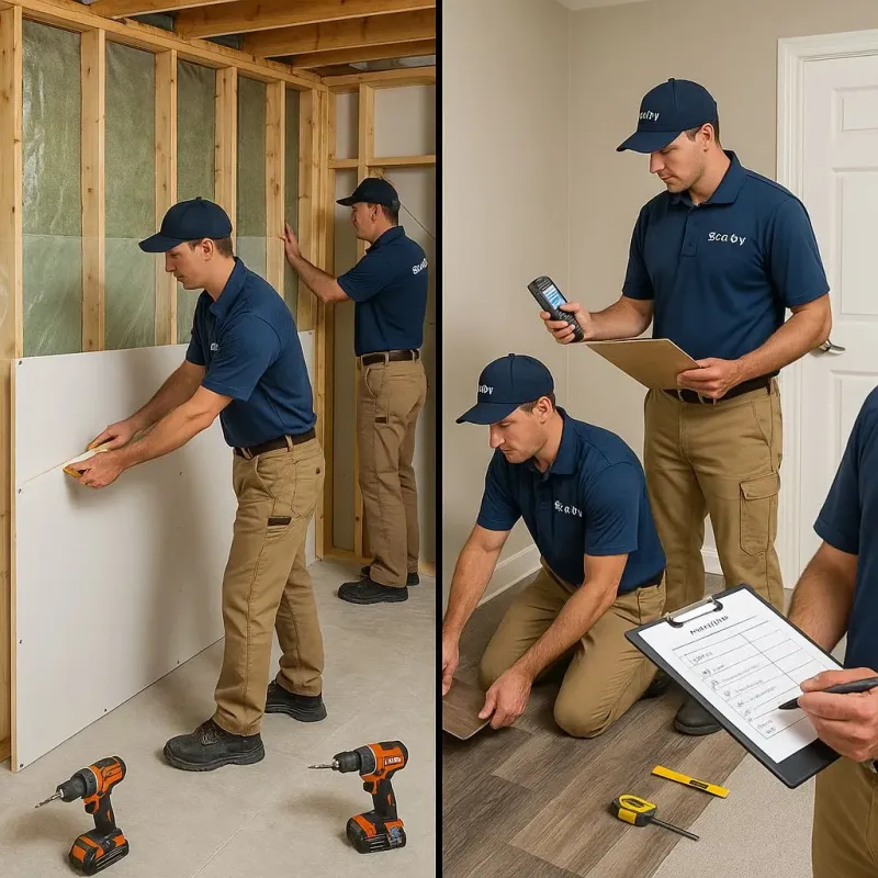 Repairs and Reconstruction process in La Salle, CO